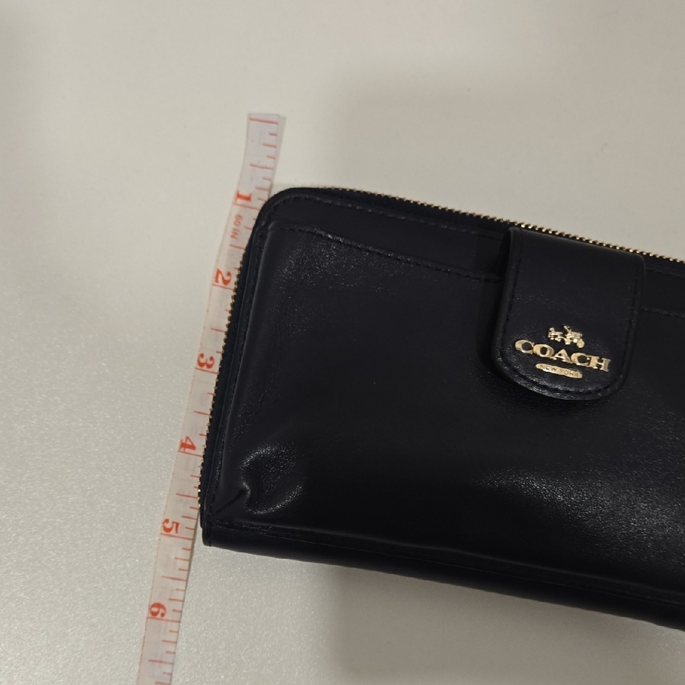 Coach Blue Leather Wristlet - Picture 14 of 14